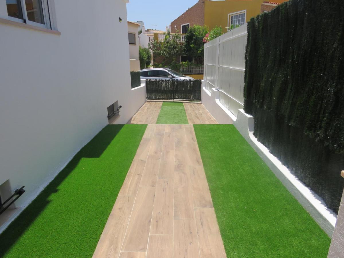 Moradia Geminada V2- Piscina Privada Vila Quarteira Exterior foto