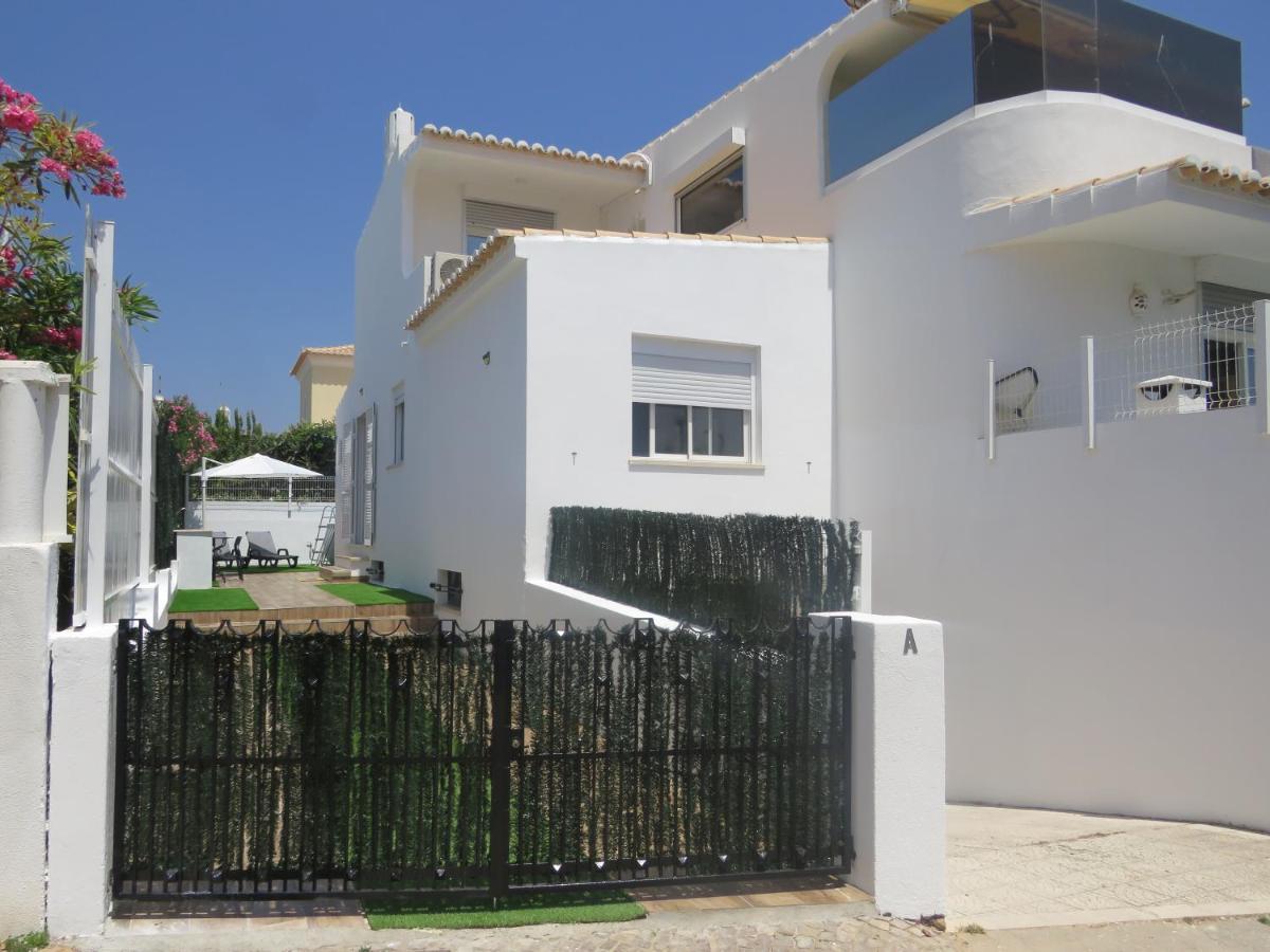 Moradia Geminada V2- Piscina Privada Vila Quarteira Exterior foto